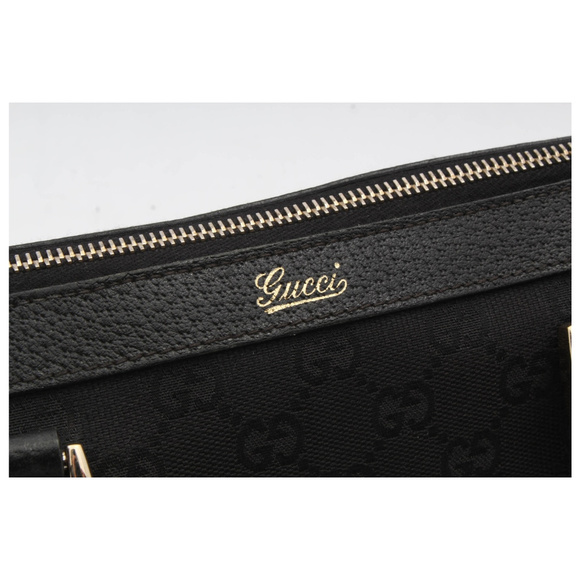 Gucci Monogram Canvas and Leather Handbag - Picture 4 of 7